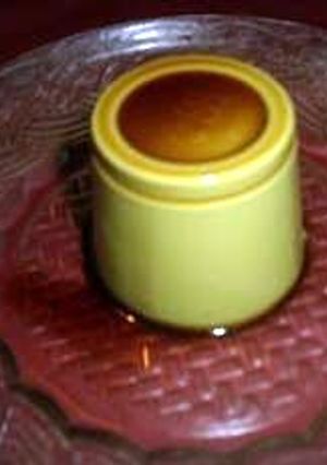 A picture of Wasabi Pannacotta.
