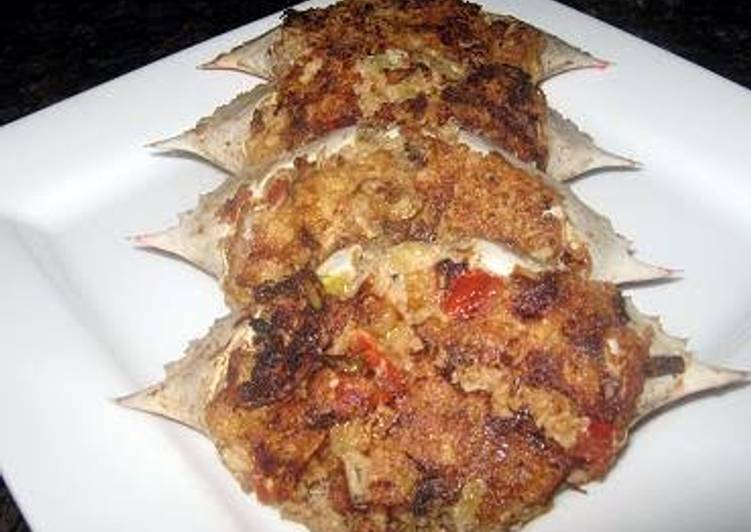 Recipe of Perfect Crab Omellete Stuffed in Shell