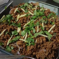 A picture of Masala Keema.