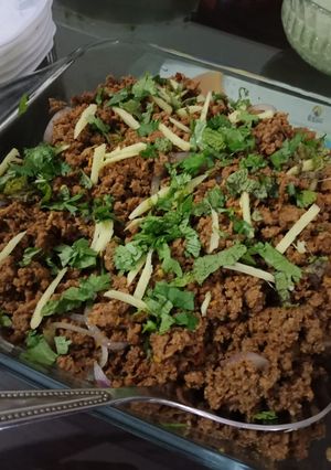 A picture of Masala Keema.