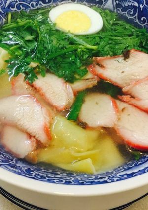 Hình của món Bánh hoành thánh.