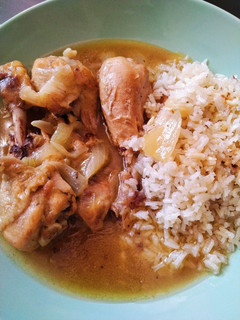 Una foto de Pollo a la cerveza
