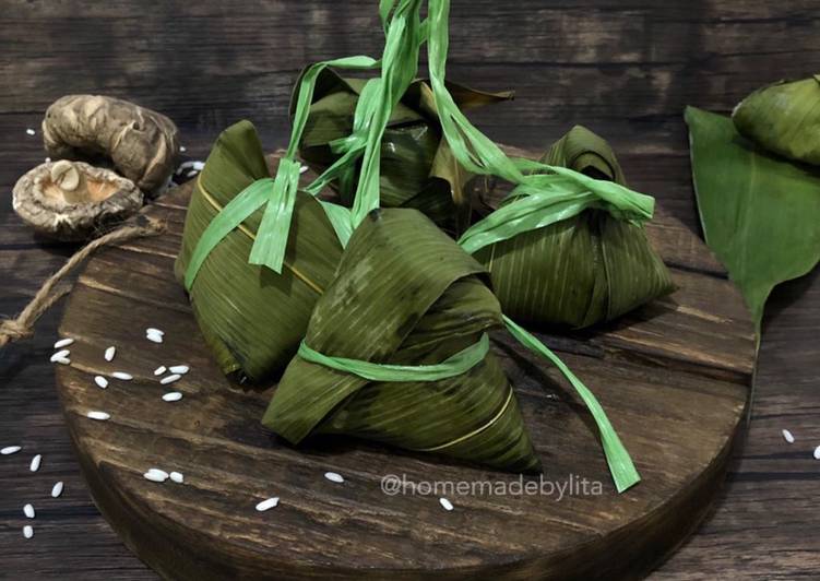 Bakcang halal ayam jamur telur asin #homemadebylita