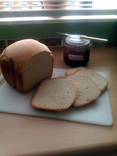 A picture of Vickys White Bread for Bread Machine, Dairy, Egg & Soy-Free (Breadmaker).
