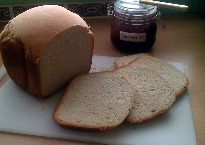 Vickys White Bread for Bread Machine, Dairy, Egg & Soy-Free (Breadmaker)
