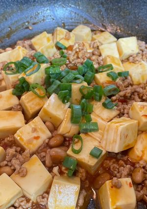 麻婆豆腐 的食譜成品照片
