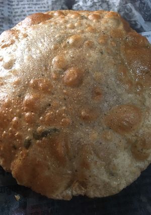 A picture of Methi Puri.
