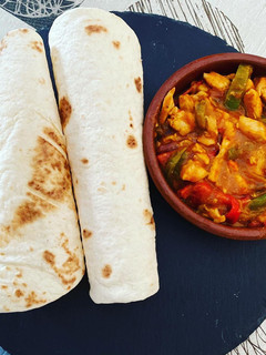 Una foto de Fajitas de pollo a mi manera