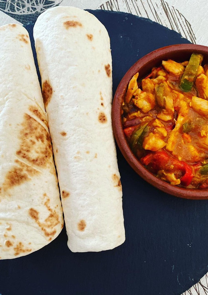 Una foto de Fajitas de pollo a mi manera