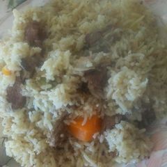 A picture of Beef pilau.