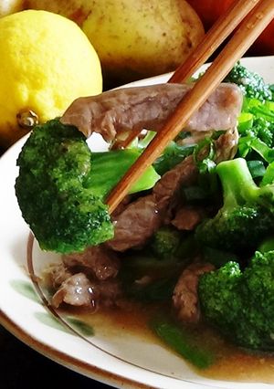 A picture of Beef & Broccoli.