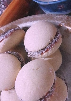 Una foto de Alfajores de maicena
