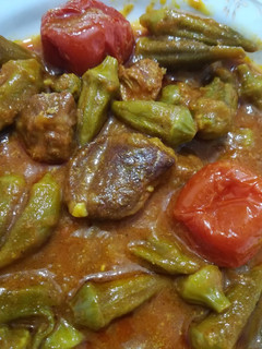 عکسی از دستور خورشت بامیه