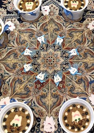 عکسی از دستور آش دندونی