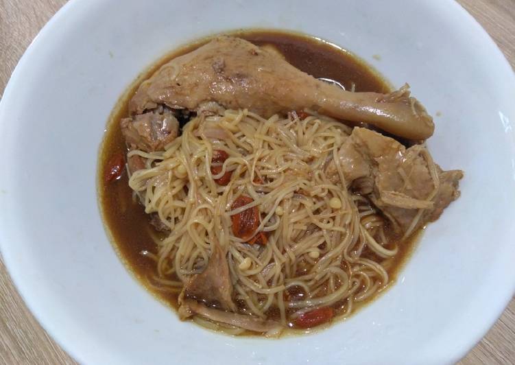 Step-by-Step Guide to Make Perfect 卤鸭面线 Braised Duck Flour Vermicelli