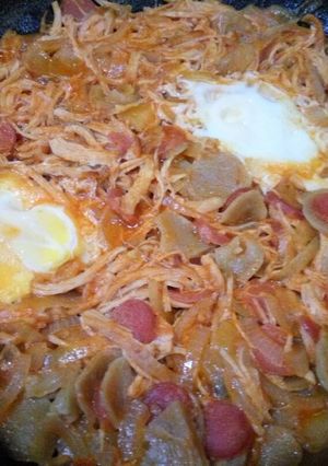 Foto resep Shakshuka homemade simple