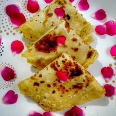 A picture of Puran Poli.