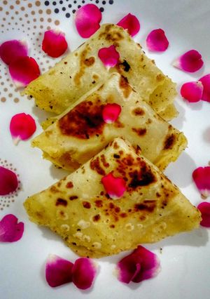 A picture of Puran Poli.
