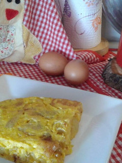 Una foto de Tortilla de patatas y cebolla