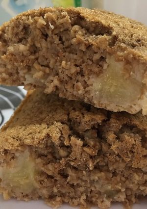 Una foto de ✨Budín chico de banana, avena y café✨
