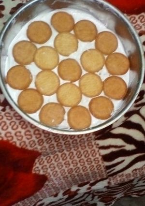 صورة لوصفة تشيز كيك بطريقة ابنى السهلة