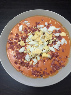 Una foto de Salmorejo