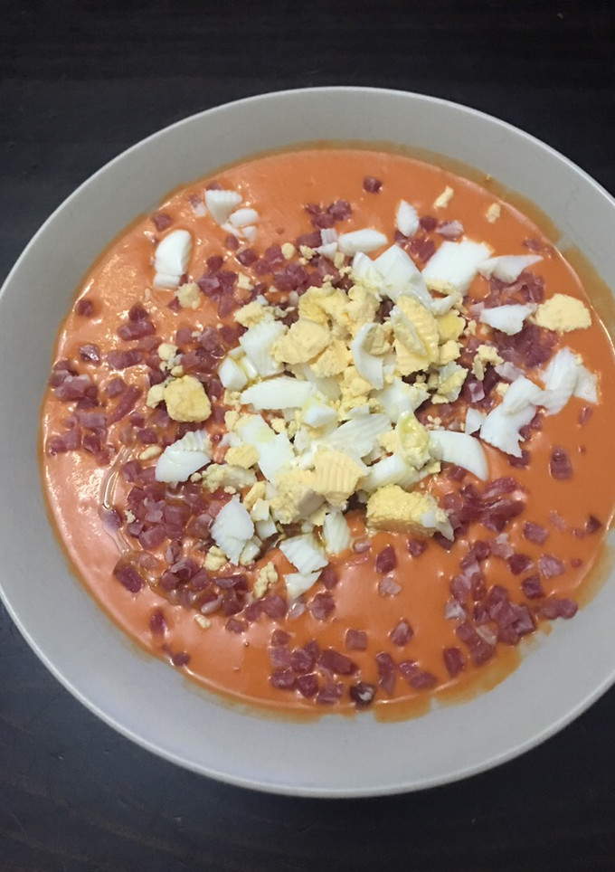 Una foto de Salmorejo