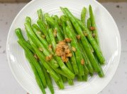 Gambar buncis garlic butter
