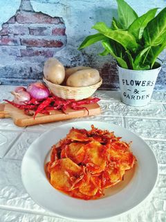 Gambar Sambal kentang bilis#maratonraya #kentang