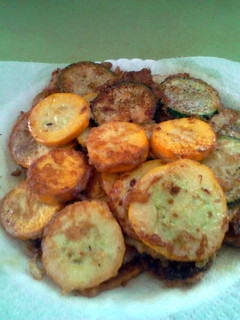 A picture of Fried Squash.
