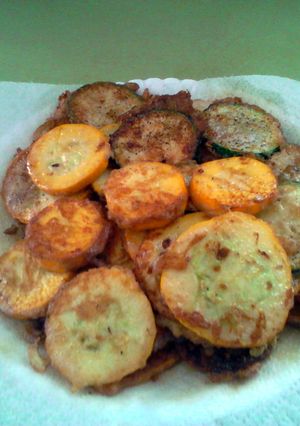 A picture of Fried Squash.