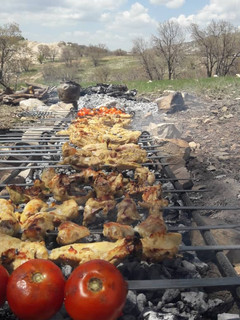عکسی از دستور جوجه کباب زعفرانی