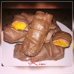 Homemade Crunchie Bars A picture of Homemade Crunchie Bars.