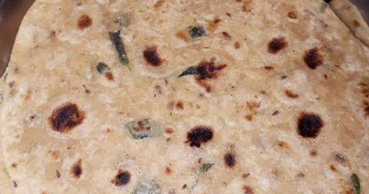 Methi Ajwain roti Recipe by Bhavna Rathod Cookpad
