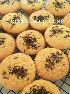 Foto resep Coconut Cup Cake (Bolu Kelapa)