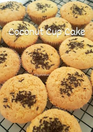 Foto resep Coconut Cup Cake (Bolu Kelapa)