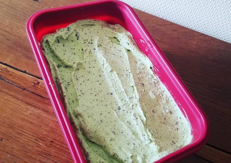 Steps to Prepare Homemade Glace menthe-chocolat 🍫🍃