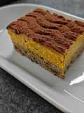 Hokkaidos-diós szelet (vegán, szénhidrátcsökkentett)