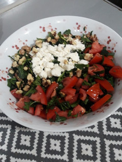 عکسی از دستور سالاد اسفناج