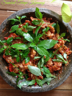 Foto resep Sambal tempe kemangi