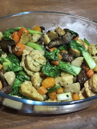 Cara Gampang Membuat Resep Sapo tahu ikan dory vegetarian yang Enak Banget Anti Ribet, Bisa Manjain Lidah