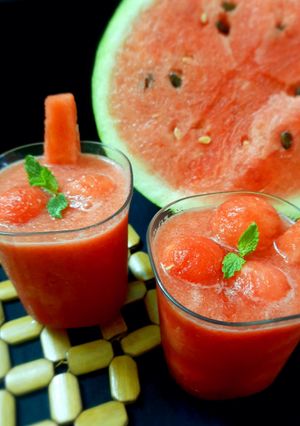 A picture of Watermelon juice.