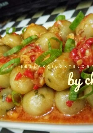 Foto resep Seblak cilok telor puyuh