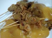 Gambar sate padang bubuk kari