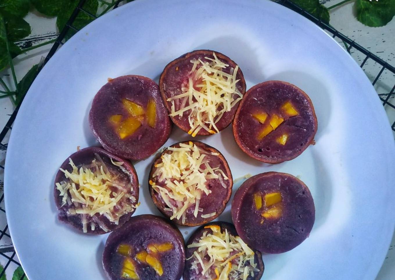Kue Lumpur Ubi Ungu