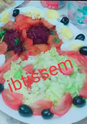 صورة لوصفة سلطة خصار صحية وبسيطة 🤗
