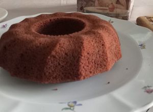 Una foto de Budín de remolacha y cacao