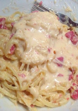 Foto resep Fettucini Carbonara