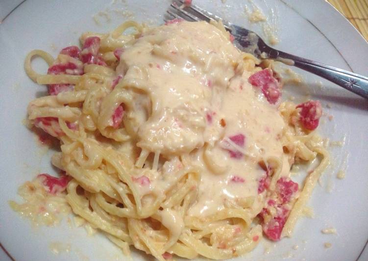 Langkah Mudah untuk Menyiapkan Fettucini Carbonara, Sempurna
