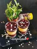 Chocolate custard pudding/chocolate biscuit pudding 🍮🍮